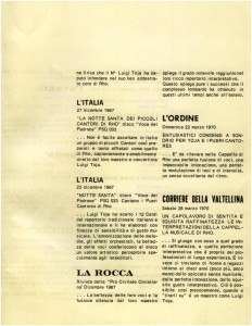 Articoli di giornali d'epoca